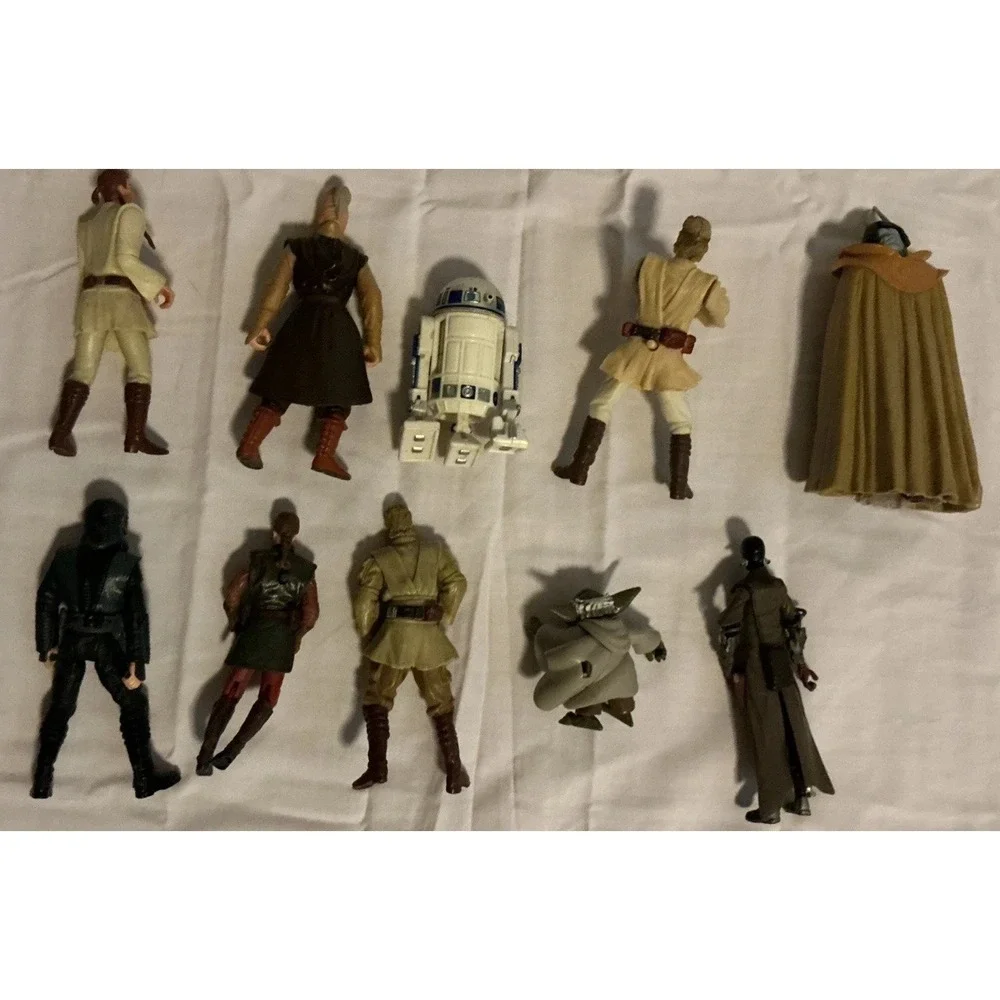 Lot‎ Of 10 Star Wars Action Figures, Loose And No Weapons, #4